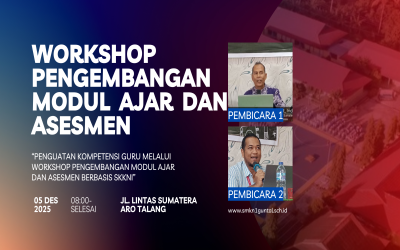 Penguatan Kompetensi Guru melalui Workshop Pengembangan Modul Ajar dan Asesmen Berbasis SKKNI