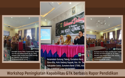 Meningkatkan Kapabilitas Guru dan Tenaga Kependidikan SMKN 1 Gunung Talang Melalui Workshop Rapor Pendidikan