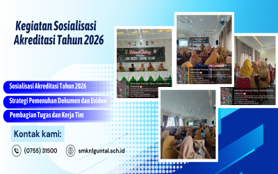 Kegiatan Sosialisasi Akreditasi Tahun 2026 SMKN 1 Gunung Talang Berjalan Lancar dan Produktif
